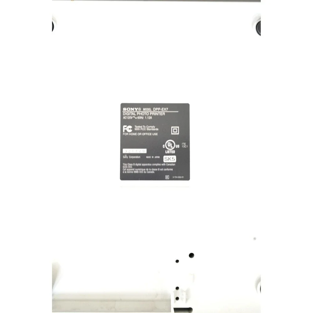Sony DPP-EX7 Digital Photo Thermal Printer, All Manuals & Accessories, And Paper